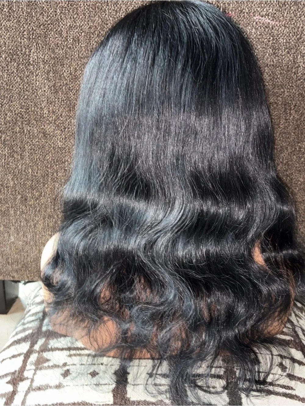 Human Hair Body Wave Headband Wig 16 in” (No Offers)